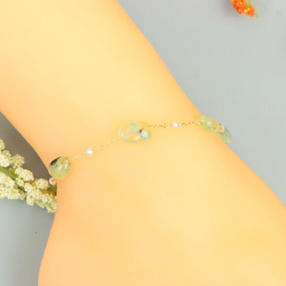 Handmade Anklet – A Stylish Choice for Women, Thoughtful Gift Idea, EVCH1244 - Picture 4 of 10